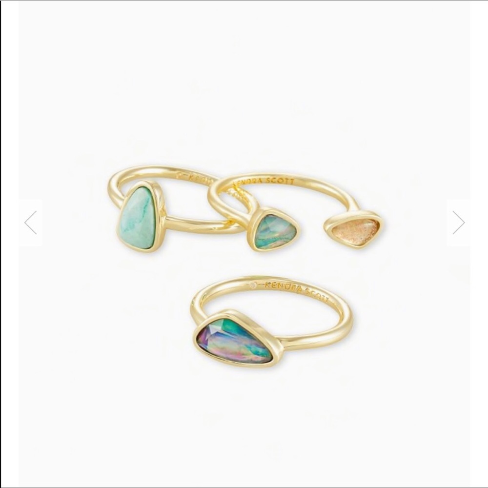 Kendra Scott Ivy 3 ring set